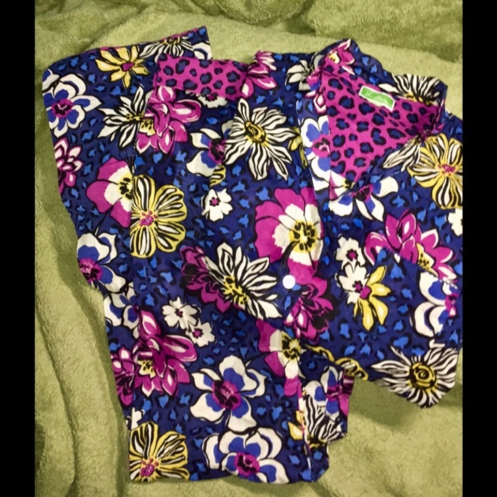 Vera Bradley African Voliet lounge Set Medium